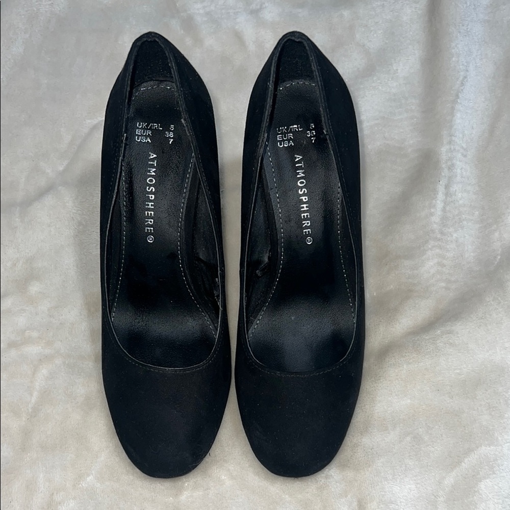 Atmosphere Black Heeled Shoes